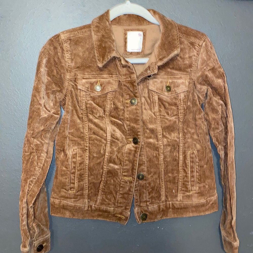 Corduroy brown jacket